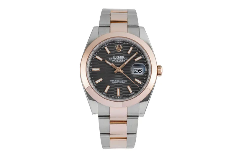 Rolex Datejust steel / gold automatic men's watch 126301 [2605137]