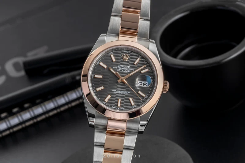 Rolex Datejust steel / gold automatic men's watch 126301 [2605137]