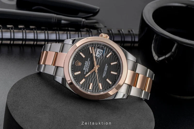 Rolex Datejust steel / gold automatic men's watch 126301 [2605137]