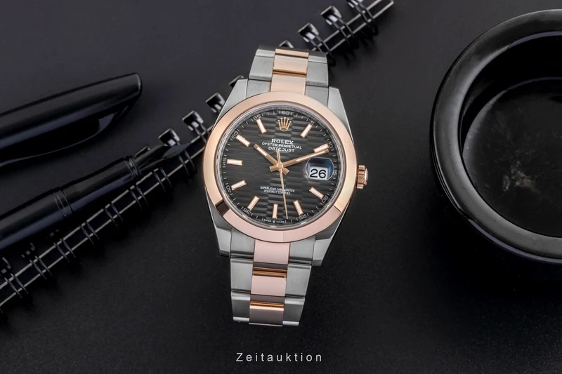 Rolex Datejust steel / gold automatic men's watch 126301 [2605137]