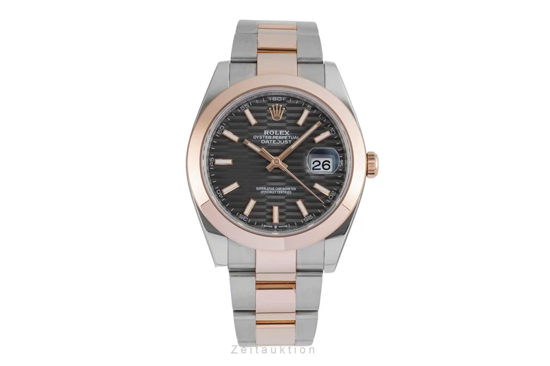 Rolex Datejust steel / gold automatic men's watch 126301 [2605137]