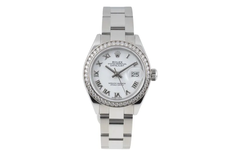 Rolex Lady Datejust steel / white gold automatic women's watch 279384RBR LP: 15800EUR [2604127]