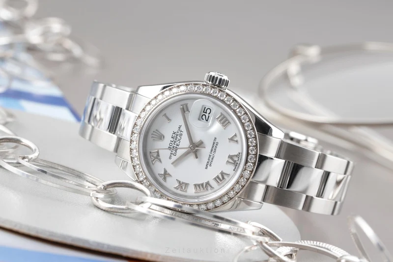 Rolex Lady Datejust steel / white gold automatic women's watch 279384RBR LP: 15800EUR [2604127]