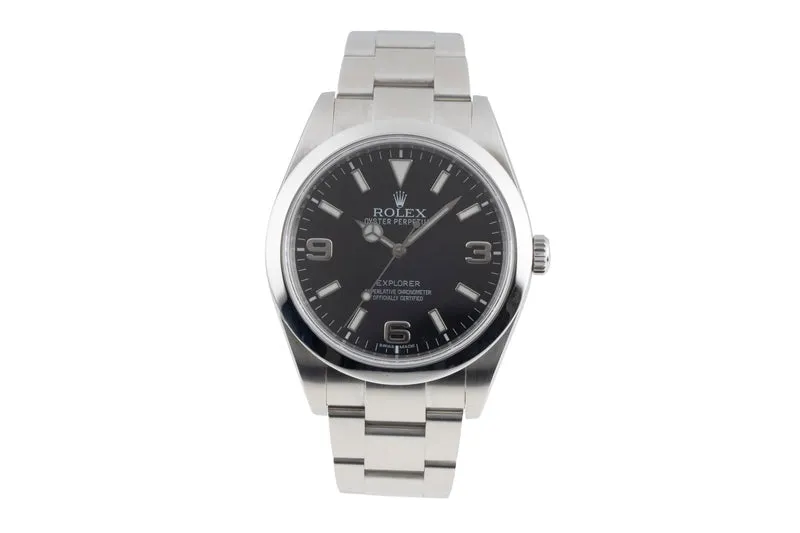 Rolex Explorer steel automatic men's watch 214270 [2605324]