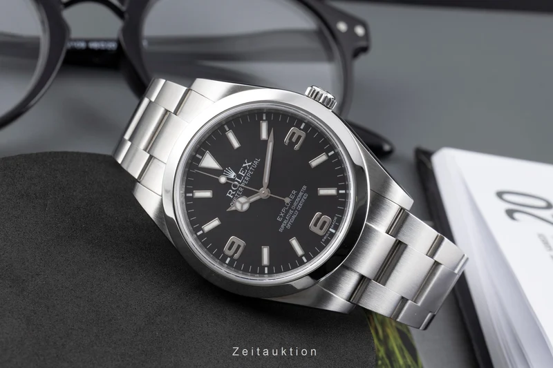 Rolex Explorer steel automatic men's watch 214270 [2605324]