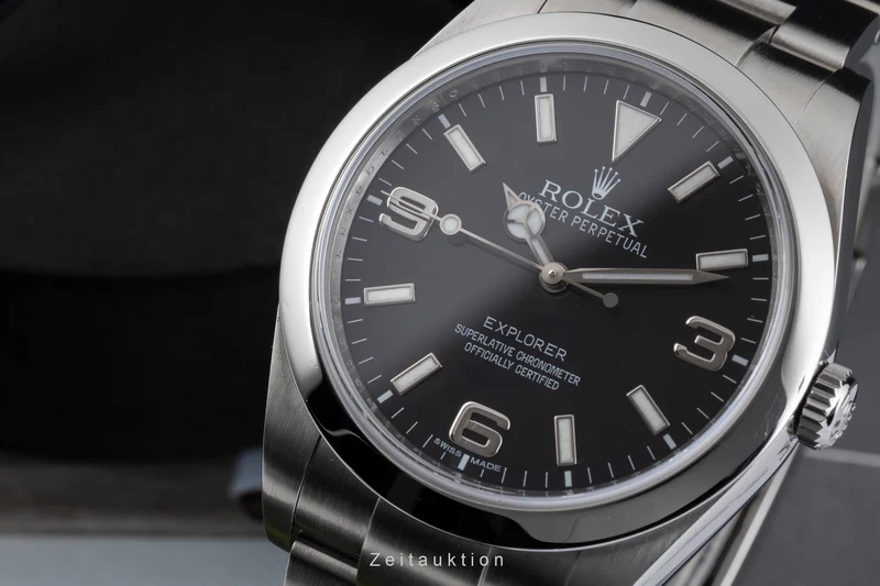 Rolex Explorer steel automatic men's watch 214270 [2605324]
