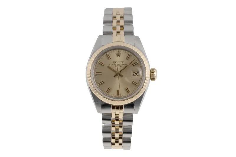 Rolex Lady Date steel / gold automatic women's watch 6917 Vintage [2605534]