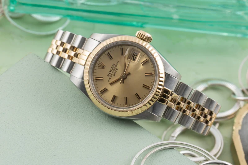 Rolex Lady Date steel / gold automatic women's watch 6917 Vintage [2605534]