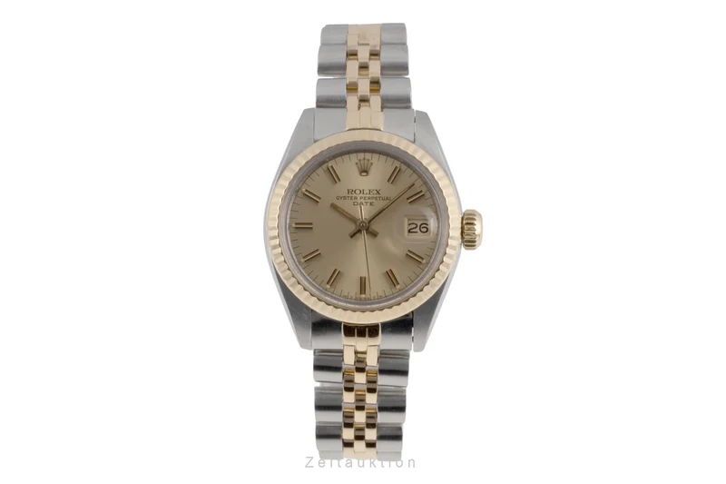 Rolex Lady Date steel / gold automatic women's watch 6917 Vintage [2605534]