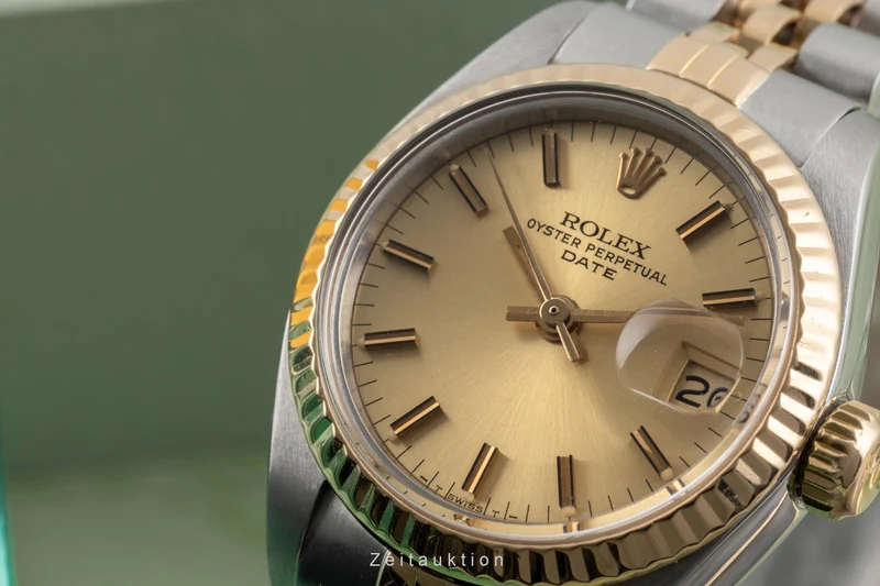 Rolex Lady Date steel / gold automatic women's watch 6917 Vintage [2605534]