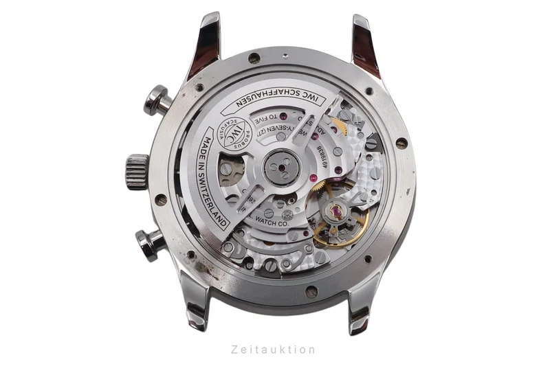 IWC Portugieser chronograph steel automatic men's watch IW371606 LP: 9100EUR [2605606]