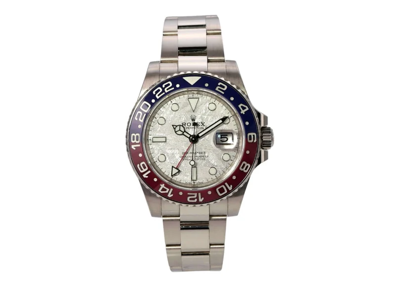 Rolex GMT-Master II Weißgold 126719BLRO Meteorit