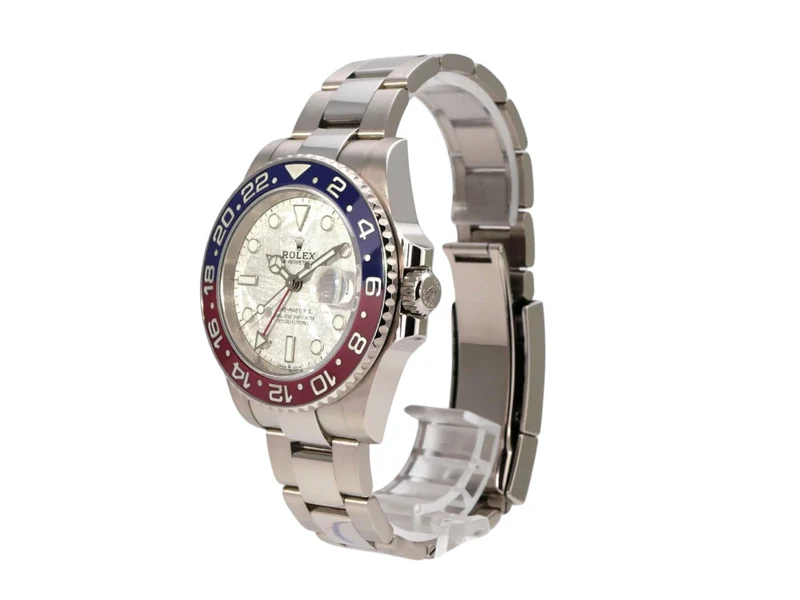 Rolex GMT-Master II Weißgold 126719BLRO Meteorit