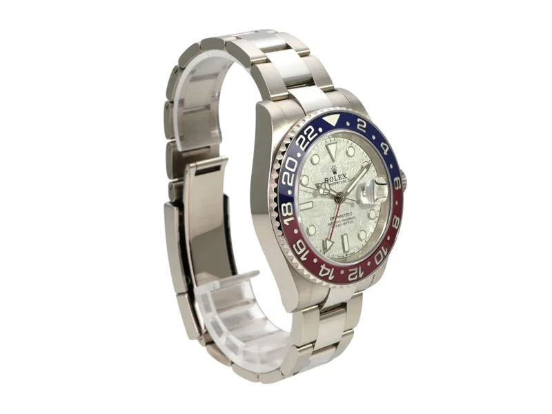 Rolex GMT-Master II Weißgold 126719BLRO Meteorit