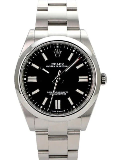 Rolex Oyster Perpetual 41 Ref. 124300 Schwarz