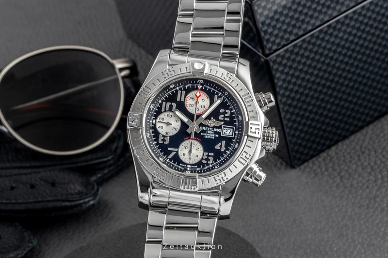 Breitling Avenger II chronograph steel automatic men's watch A13381 [2605273]