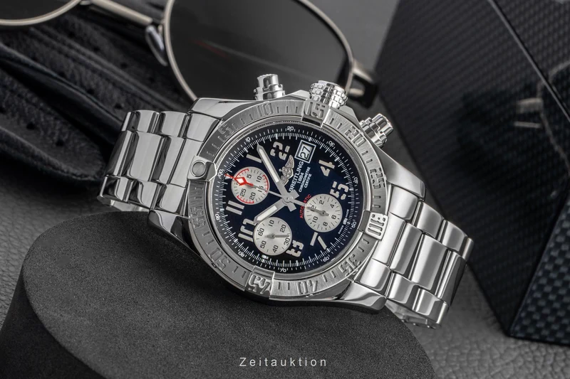 Breitling Avenger II chronograph steel automatic men's watch A13381 [2605273]