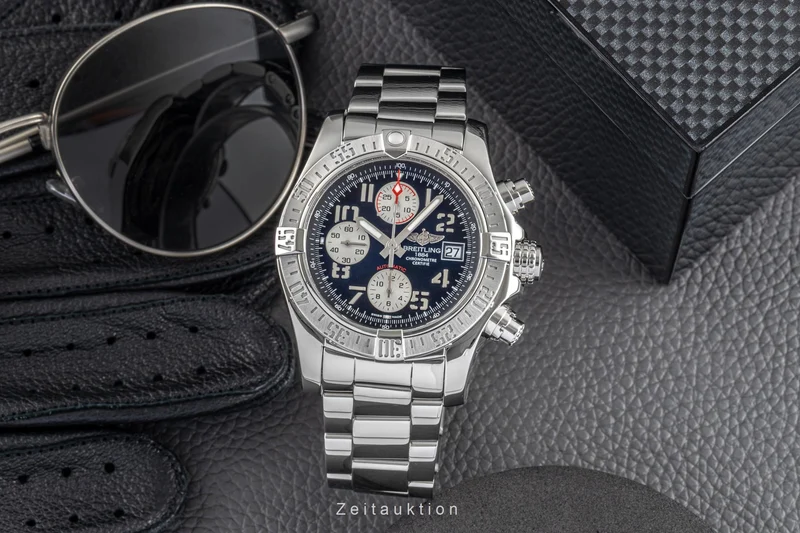 Breitling Avenger II chronograph steel automatic men's watch A13381 [2605273]