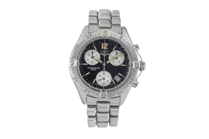 Breitling Colt Chronograph chronograph steel quartz men's watch A53035 [2605211]