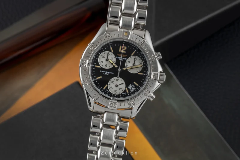 Breitling Colt Chronograph chronograph steel quartz men's watch A53035 [2605211]