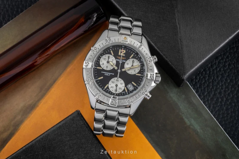 Breitling Colt Chronograph chronograph steel quartz men's watch A53035 [2605211]