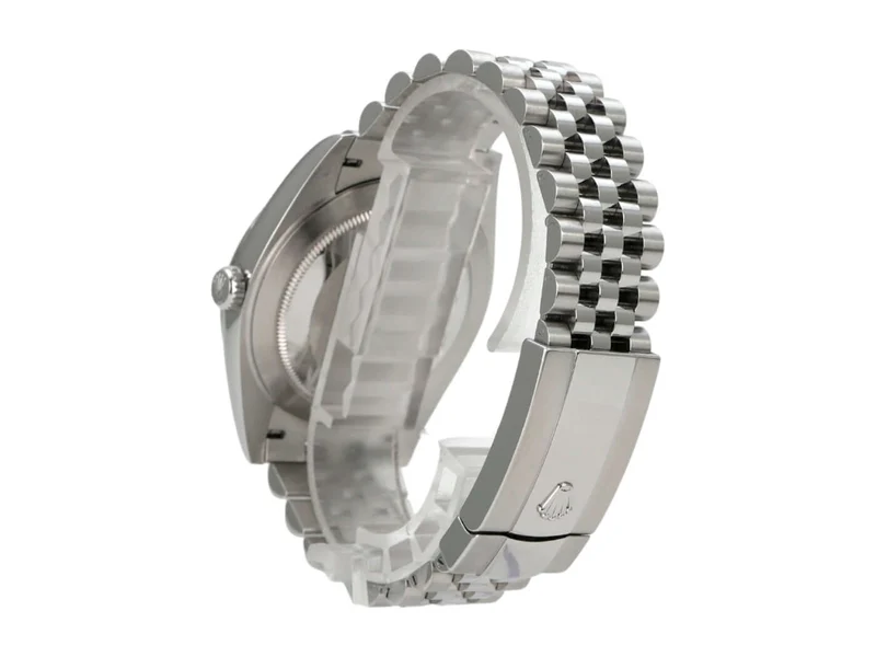 Rolex Datejust 41 Edelstahl Weißgold 126334 Blau Jubile-Band