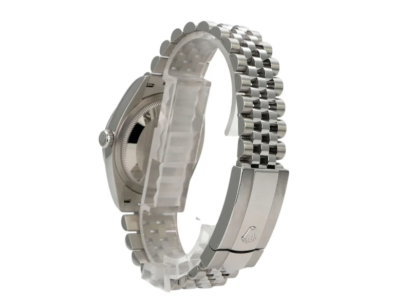Rolex Datejust 36 Oystersteel 126200 Olivgrün Palmenmuster Jubile-Band