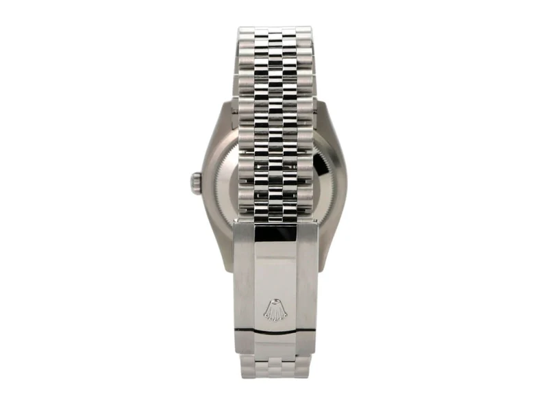 Rolex Datejust 36 Oystersteel 126200 Olivgrün Palmenmuster Jubile-Band