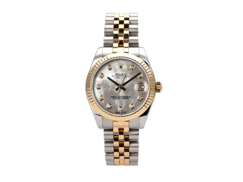 Rolex Datejust 31 178273 Perlmutt DIA Jubile-Band