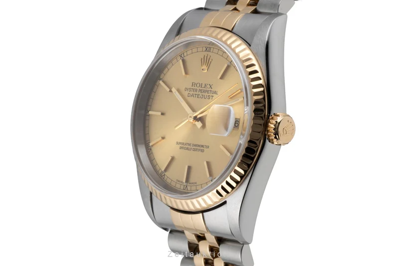 Rolex Datejust steel / gold automatic men's watch 16233 LP: 15350EUR [2605188]