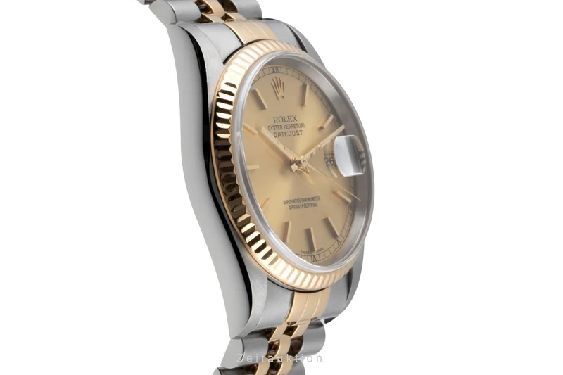 Rolex Datejust steel / gold automatic men's watch 16233 LP: 15350EUR [2605188]