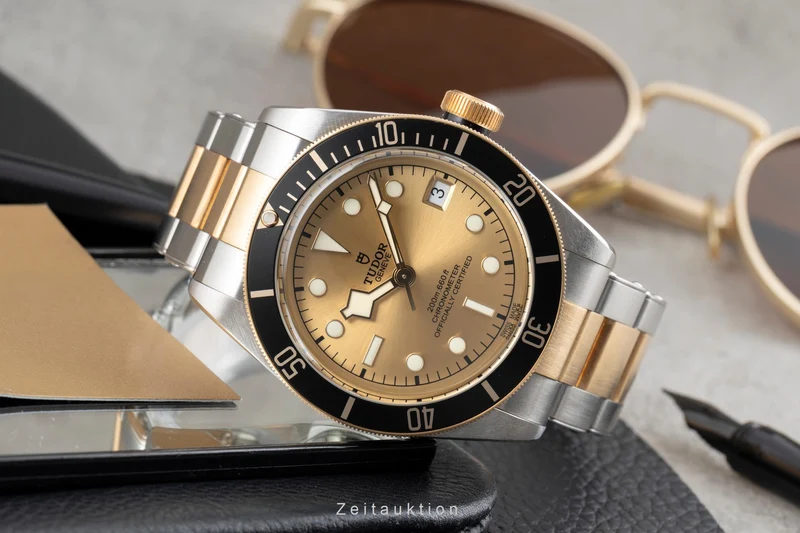 Tudor Black Bay steel / gold automatic men's watch 79733N-0004 [2605130]
