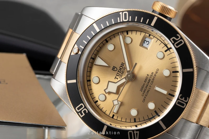 Tudor Black Bay steel / gold automatic men's watch 79733N-0004 [2605130]
