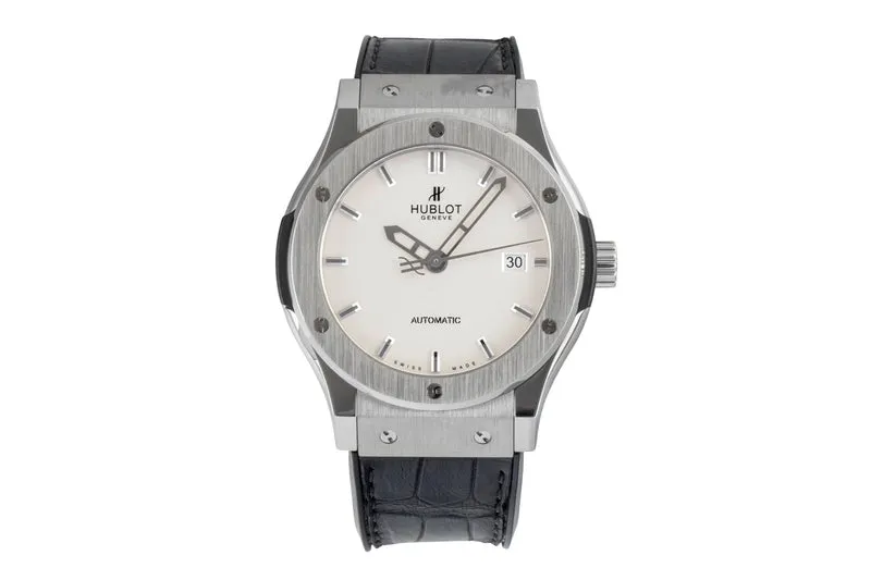 Hublot Classic Fusion titanium automatic men's watch 542.NX.2611.LR LP: 9200EUR [2604870]