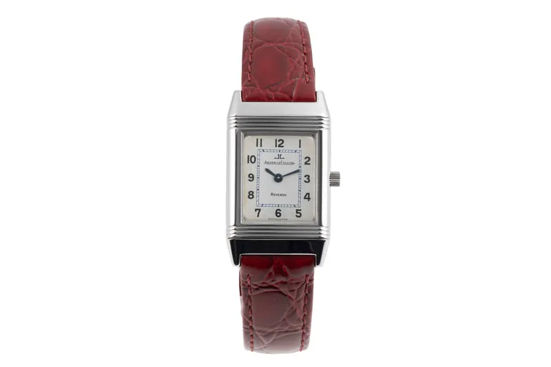 Jaeger LeCoultre Reverso steel quartz women's watch Q2618420 , 260.8.08 [2507244]