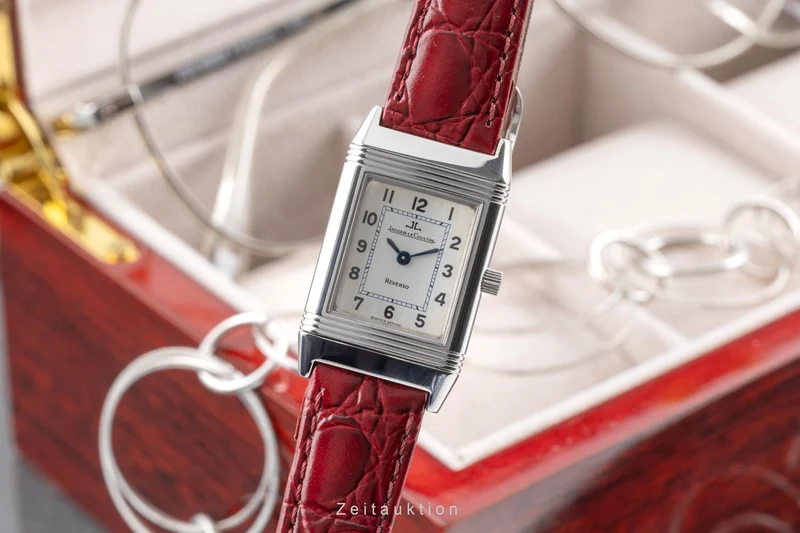 Jaeger LeCoultre Reverso steel quartz women's watch Q2618420 , 260.8.08 [2507244]