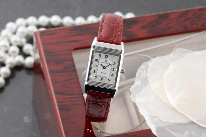 Jaeger LeCoultre Reverso steel quartz women's watch Q2618420 , 260.8.08 [2507244]