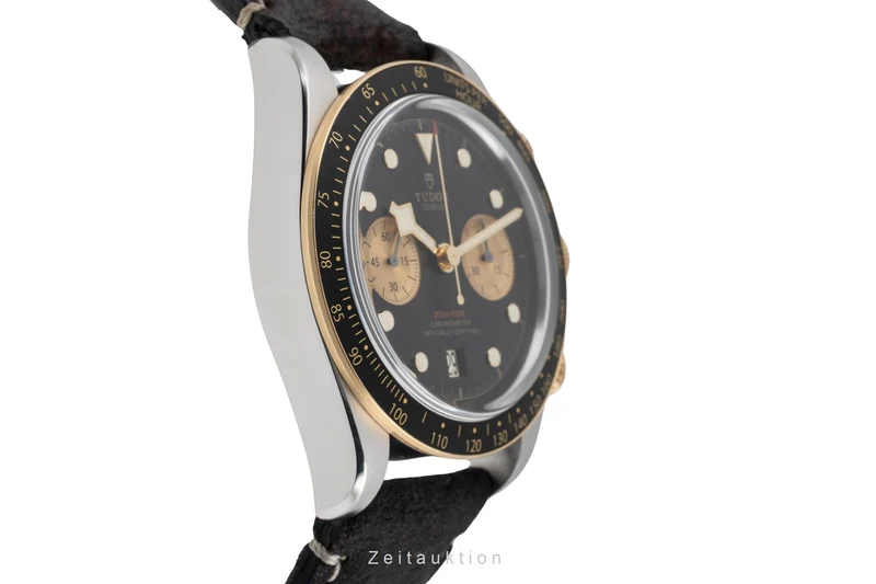 Tudor Black Bay chronograph steel / gold automatic men's watch M79363N-0002 LP: 6790EUR [2605098]