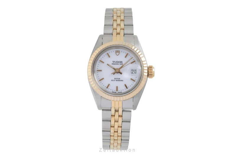Tudor Princess Date steel / gold automatic women's watch 92413 [2605388]
