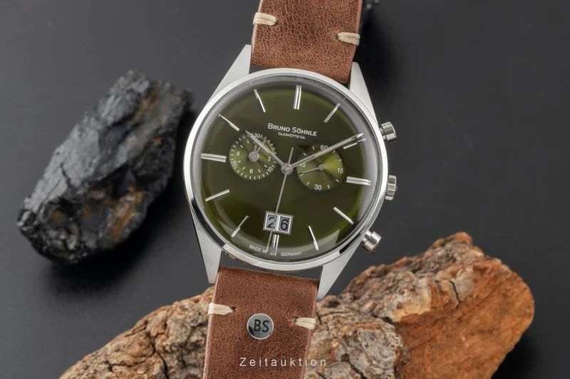 Bruno Söhnle Glashütte Merano Chronograph chronograph steel quartz men's watch 17-13233-441 [2605783]