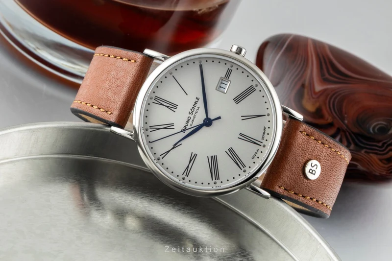 Bruno Söhnle Glashütte Nabucco steel quartz men's watch 17-13085-237 [2605782]