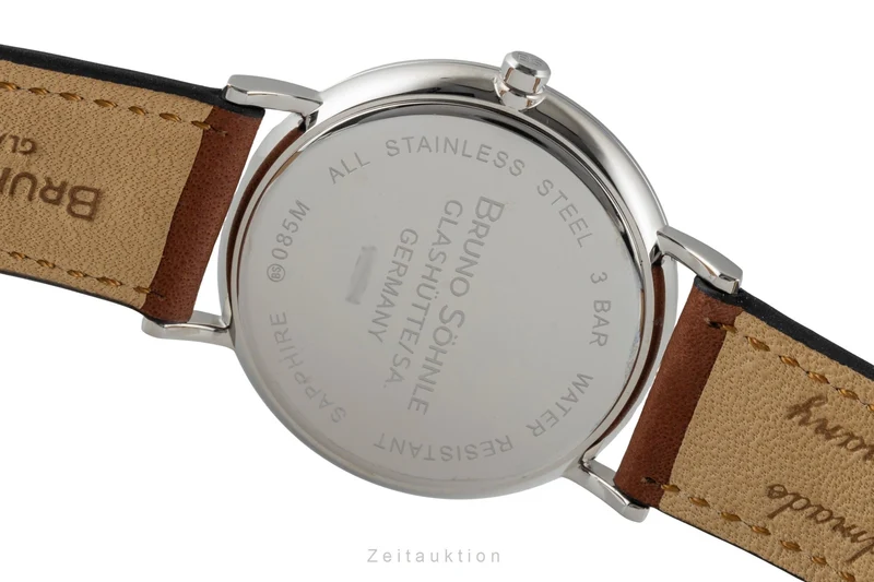Bruno Söhnle Glashütte Nabucco steel quartz men's watch 17-13085-237 [2605782]