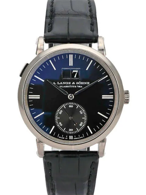 A. Lange & Söhne Saxonia Großdatum Automatik Weißgold 381.029