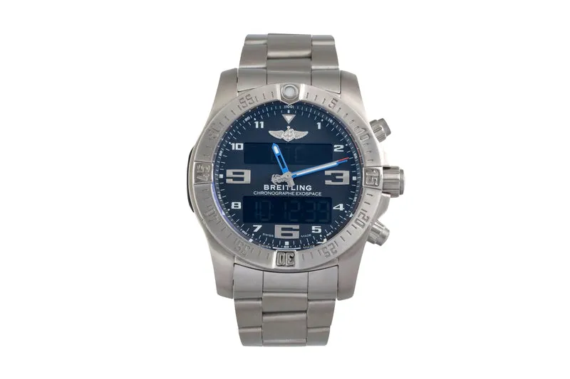 Breitling Exospace chronograph titanium quartz men's watch EB5510H2/BE79 [2605029]