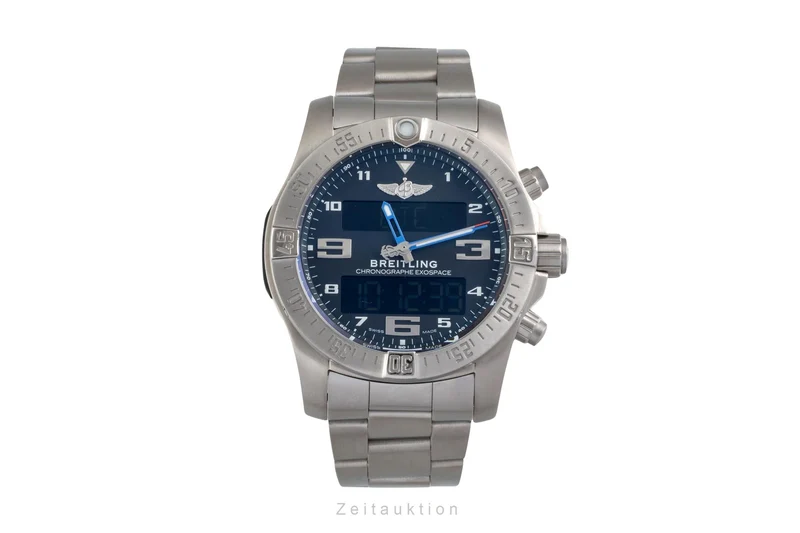 Breitling Exospace chronograph titanium quartz men's watch EB5510H2/BE79 [2605029]