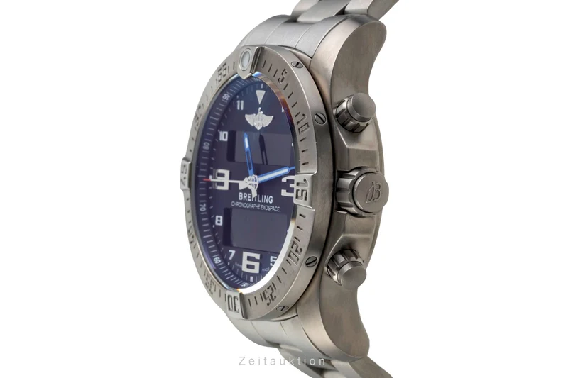 Breitling Exospace chronograph titanium quartz men's watch EB5510H2/BE79 [2605029]
