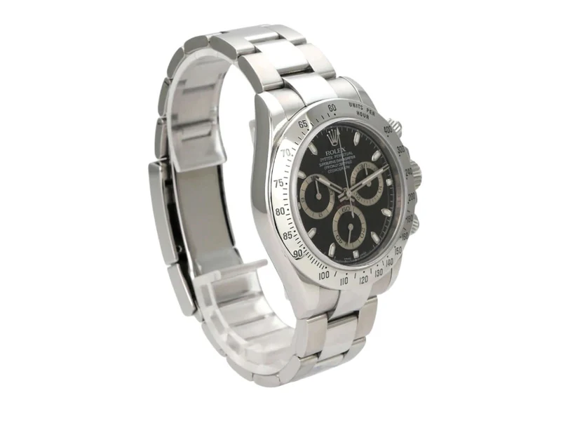 Rolex Daytona Edelstahl 116520 Schwarz