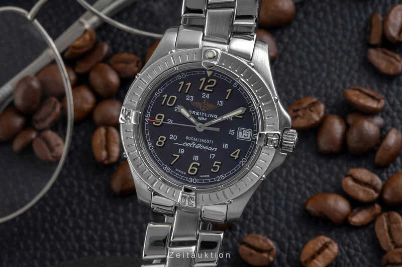 Breitling Colt steel quartz men's watch A64350 [2604817]