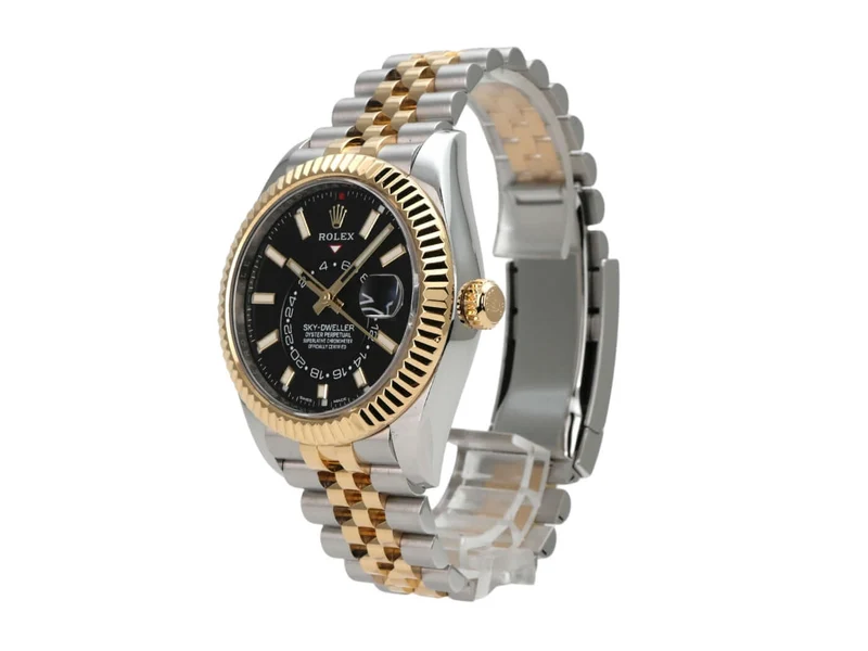 Rolex Sky-Dweller 326933 Schwarz Jubile-Band