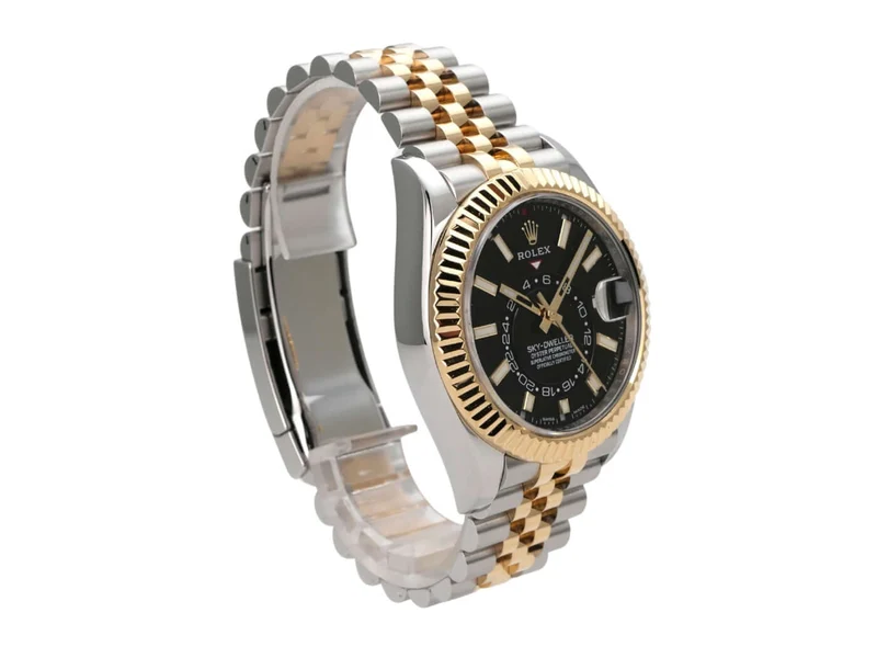 Rolex Sky-Dweller 326933 Schwarz Jubile-Band